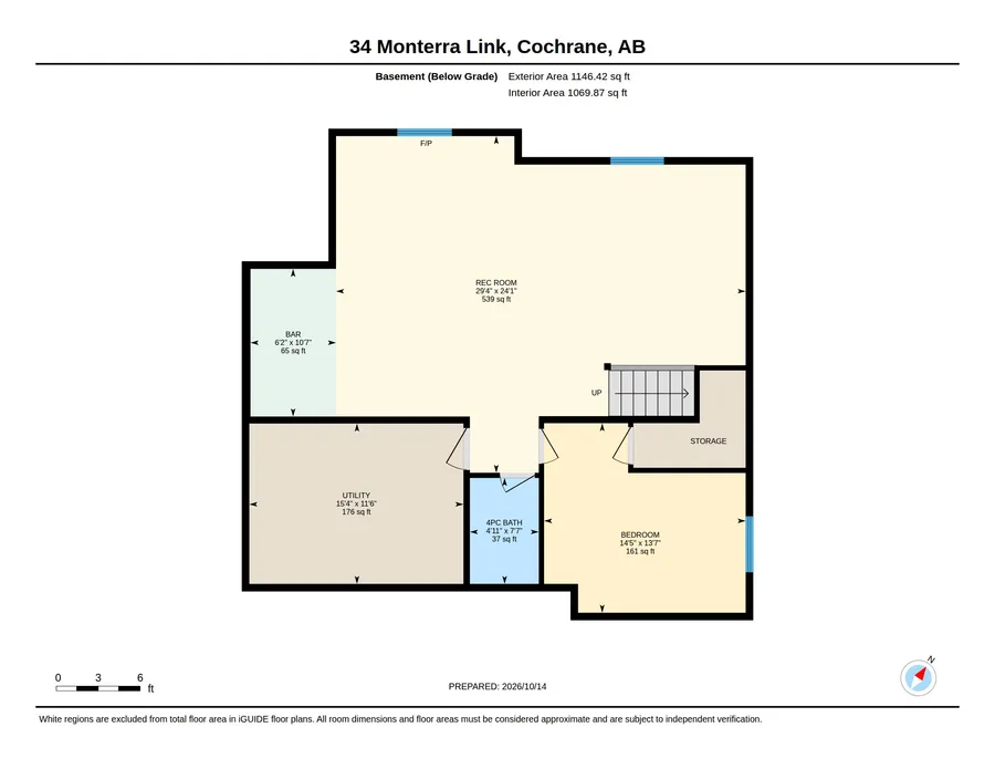 Floor plan, Basement, below grade